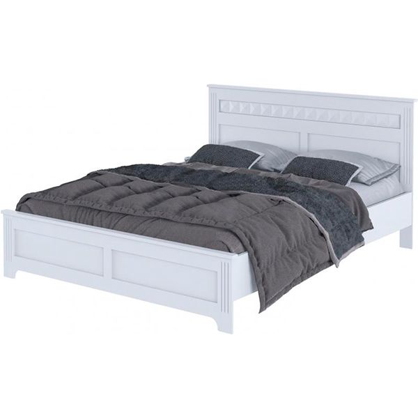 Кровать Aqua Rodos Bianca BIABED-1600 160x200 см белый матовый
