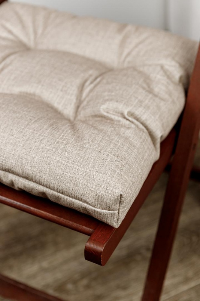 Подушка на стілець 40х40 см Fiesta бежева La Nuit