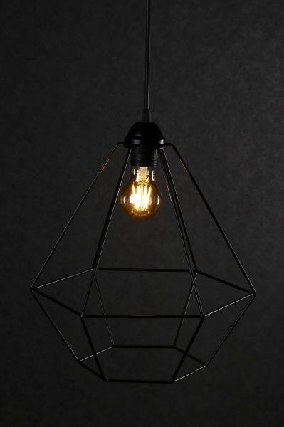 Лампа світлодіодна Ergo FIL A60 6 Вт E27 3000 К 175 В жовта 