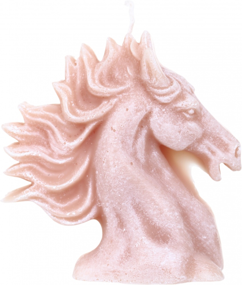 Свеча Лошадь 120 г символ 2026 года цвет в ассортименте Pako-If