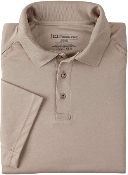 Поло 5.11 Tactical Performance Polo - Short Sleeve Synthetic Knit р.M. Silver Tan