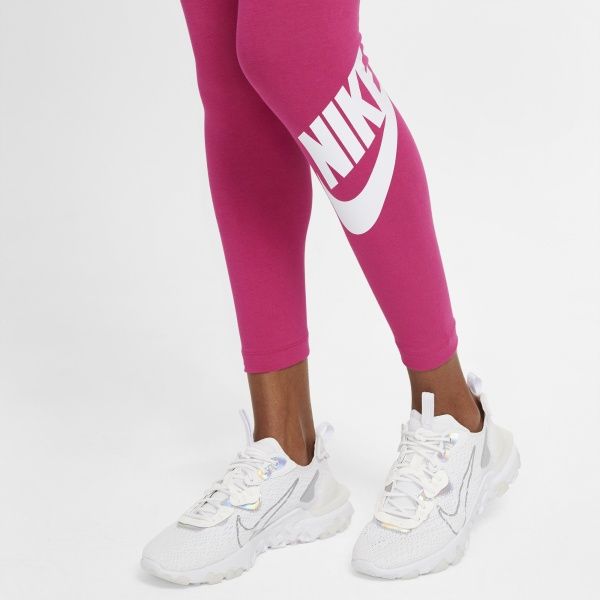 Лосини Nike W NSW ESSNTL LGGNG FUTURA HR CZ8528-615 р.XL малиновий