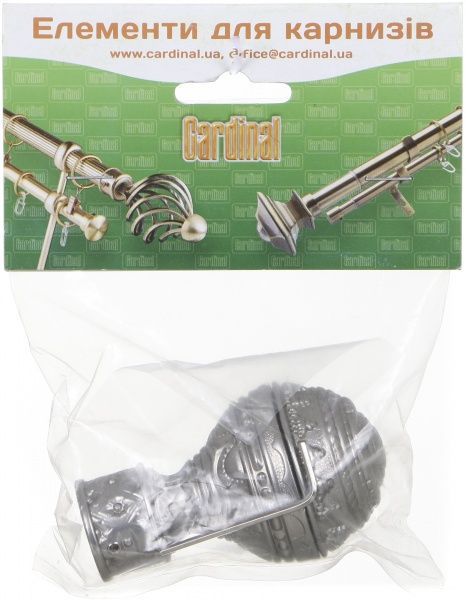Наконечник Cardinal ГОА набірний d19 мм сатин нікель 