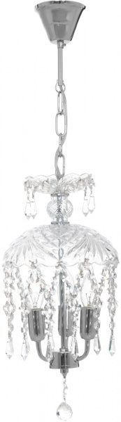 Люстра подвесная Crystal Life 3xE14 хром SP804/03-D25CC 