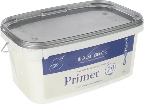 Ґрунтовка адгезійна Ircom Decor Primer 20 для декоративних матеріалів 2.5 л