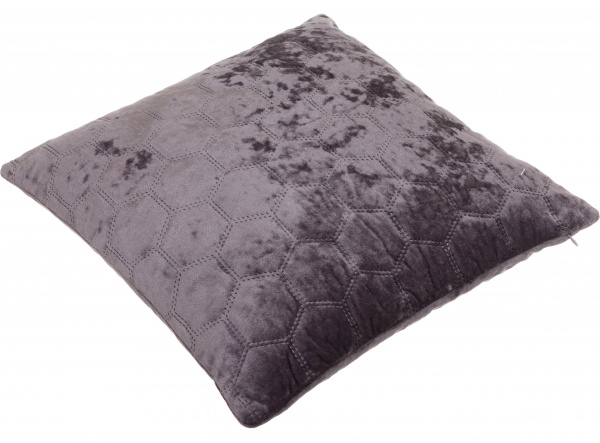 Подушка декоративна Greek Velvet 45x45 см антрацит La Nuit 