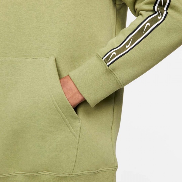 Джемпер Nike REPEAT SW FLC PO HOOD BB DX2028-334 р. M зелений