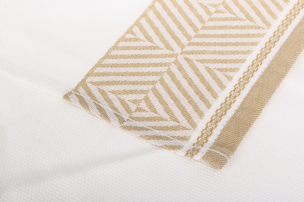 Полотенце кухонное Porto 50x70 см белый с желтым Sous Dias 