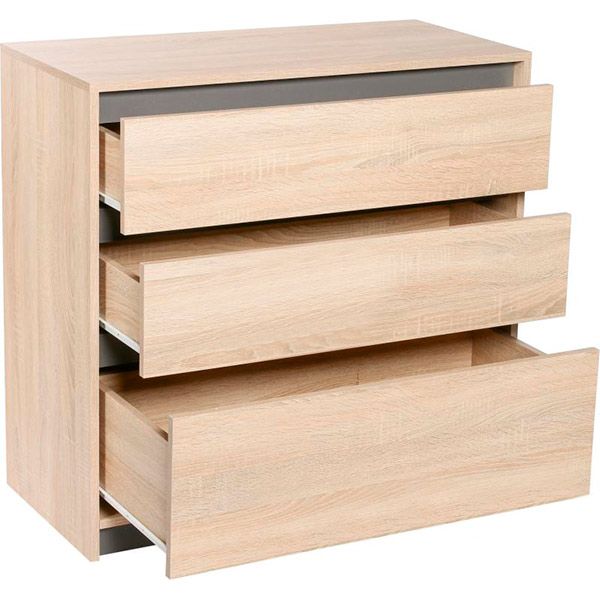 Комод Madagascar дуб сонома/графит 