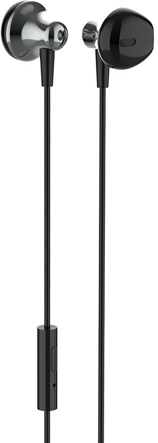 Навушники ColorWay Slim 3.5 mm Wired Earphone Blast 1 black (CW-WD01BK)