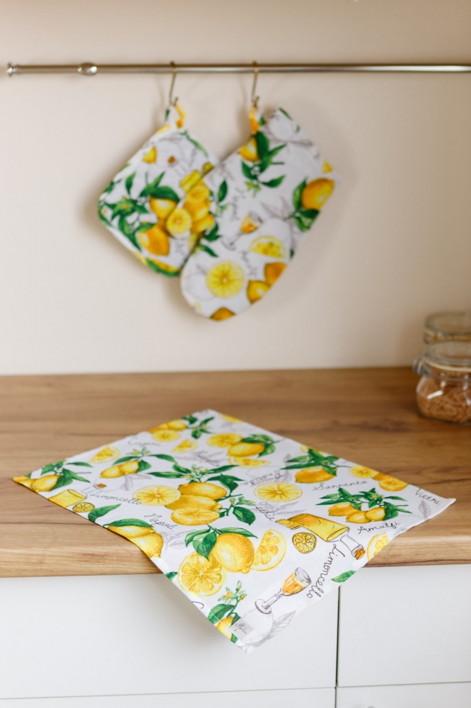 Прихватка Positana 20x20 см жовтий Прованс