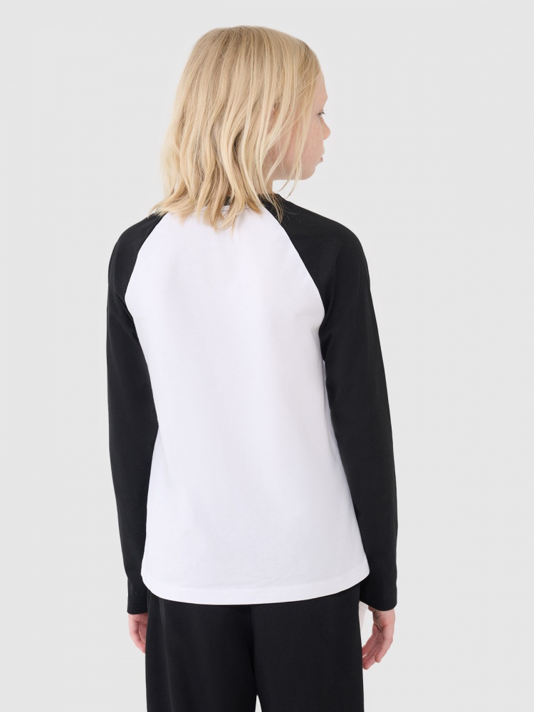 Лонгслив 4F LONGSLEEVE M420 4FJWSS25TLONM420-10S р.122 белый