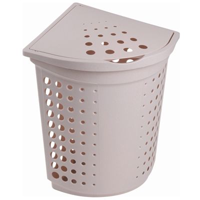 Корзина для білизни кутова Curver Victor 40 л бежева