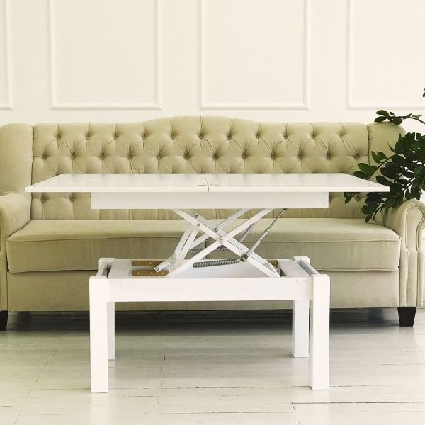 Стіл-трансформер Art in Head Батерфляй білий Print 598 