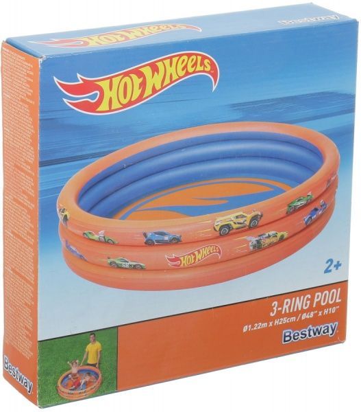 Бассейн надувной Bestway Hot Wheels