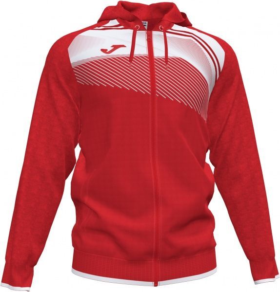 Джемпер Joma SUPERNOVA II HOODIE JACKET RED-WHITE 101605.602 р. S красный