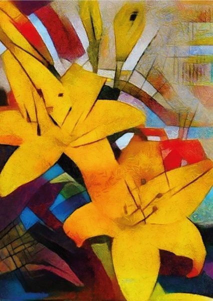 Картина Лилии 42x59,4 см Posterclub 