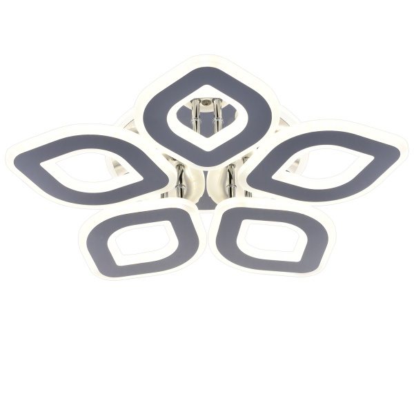 Люстра светодиодная Victoria Lighting 104 Вт хром Curcuma/PL5 