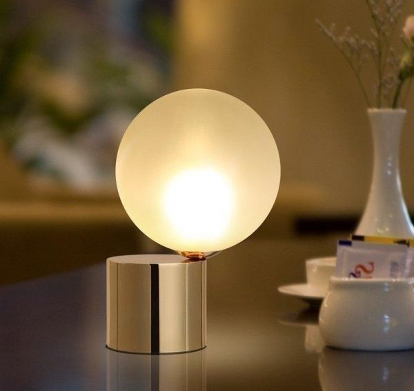 Настольная лампа Altalusse INL-5103T-01 1x40 Вт E27 золото 