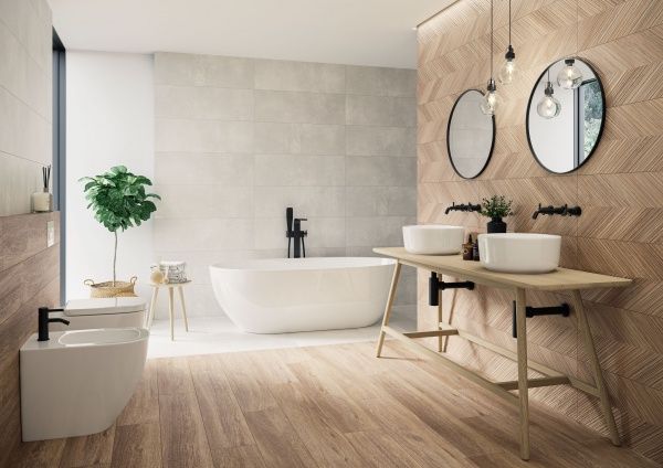 Плитка Ceramika Paradyz WOOD LOVE BROWN B mat 29,8х89,8 