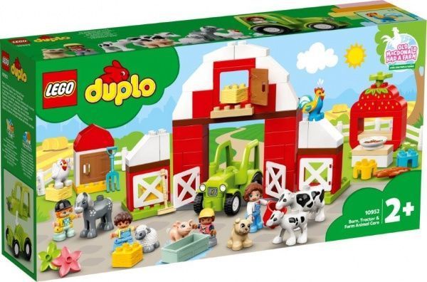 Конструктор LEGO Duplo Ххлев, трактор и уход за животными 10952