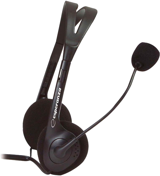 Гарнітура Esperanza Headset EH102 black 