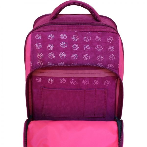 Рюкзак шкільний Bagland Школяр Супер 141д рожевий (0012870)