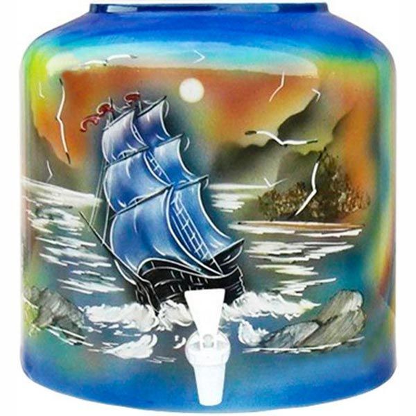 Диспенсер настольный Парус синий