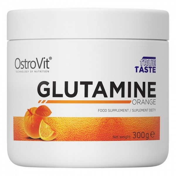 Глютамин Ostrovit L-Glutamine GL300 апельсин 300 г 