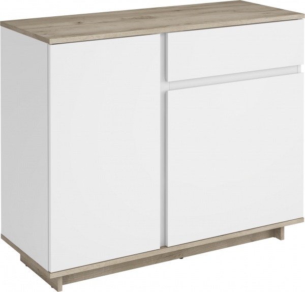 Комод Грейд 2д1ш Concept дуб крафт серый /нимфея альба 