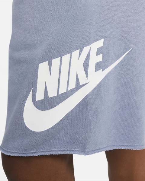 Шорты Nike CLUB ALUMNI HBR FT SHORT DX0502-493 р. M голубой