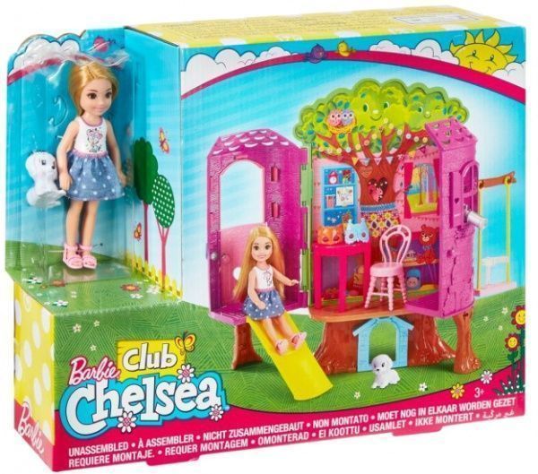 Ігровий набір Barbie Будиночок на дереві Челсі FPF83