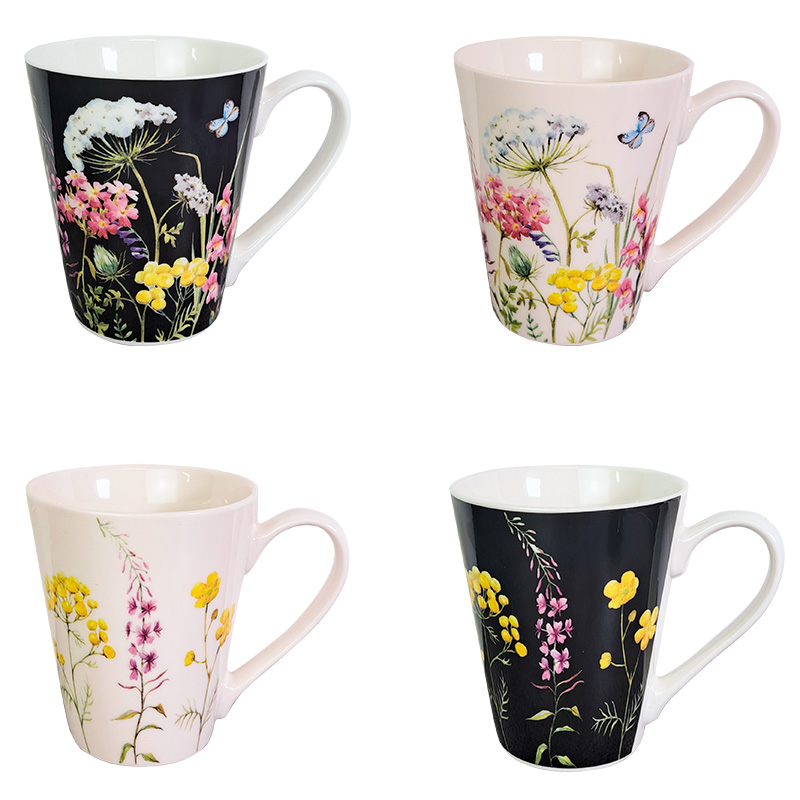 Чашка Vittora Цветочное поле 380 мл