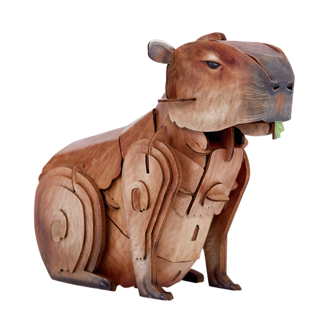 Пазл CubicFun Дикі тварини Капібара DS1177h