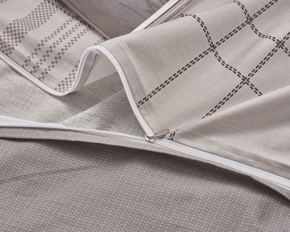 Комплект постільної білизни Paul 2 сірий La Nuit