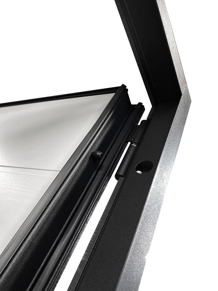 Дверь входная Министерство дверей Молодежная дуб грифель / дуб пломбир 2050x960 мм левая