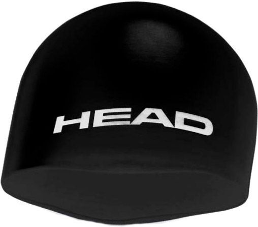 Шапочка для плавания Head Silicone Moulded 455005.BK one size черный