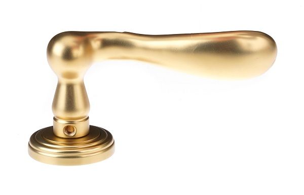 Ручка дверная Linea Cali LADY 011 матовая латунь