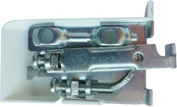 Вушко регульоване біле (ліве, праве) + шина 58 мм 2 шт. DC