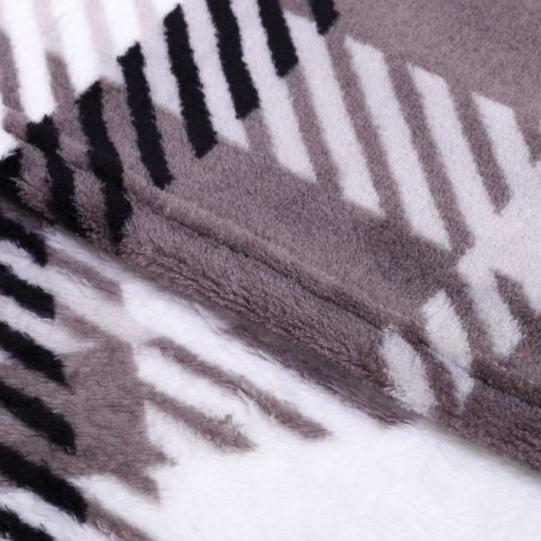 Плед микрофибра Frannel 200x220 см серый La Nuit 