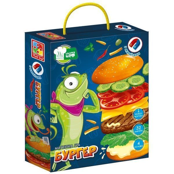 Гра магнітна Vladi Toys Бургер VT2310-06