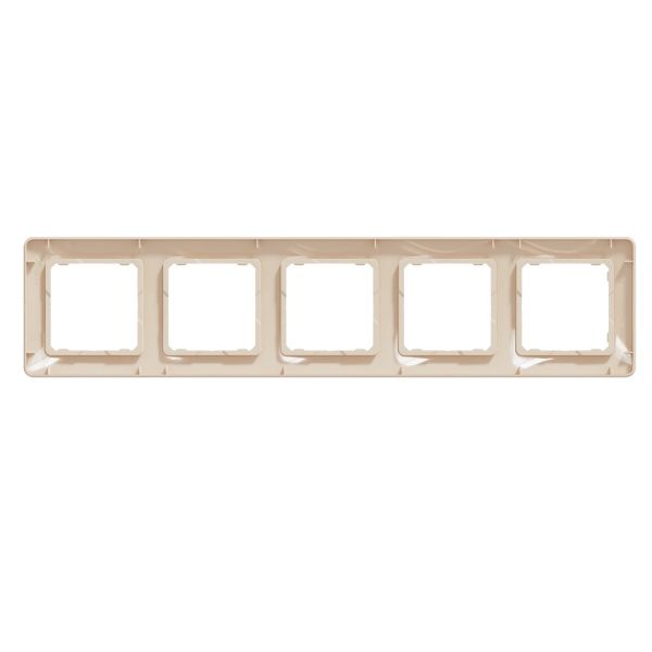 Рамка п'ятимісна Schneider Electric Sedna Design універсальна бежевий SDD312805
