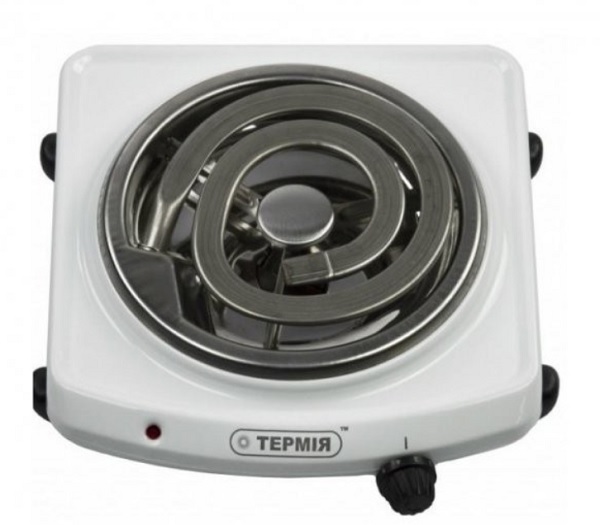 Настільна плита Термія ЕПТ 1-1,0/220В(230В)(ш) М2 біла 