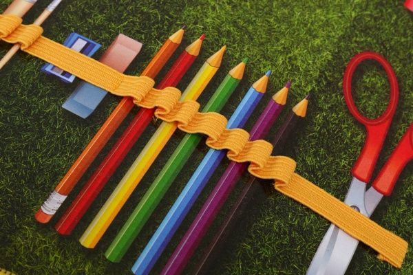 Папка для труда А4 на молнии ПР-01 Апельсин