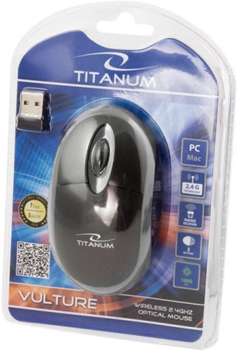 Миша ESPERANZA TM116E black/grey 