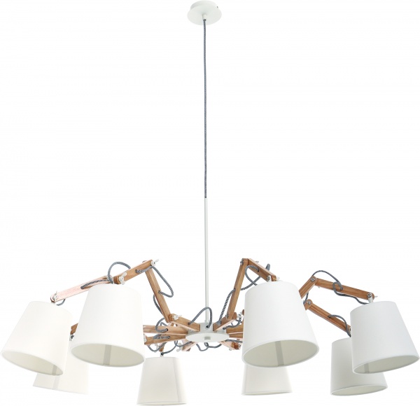 Люстра підвісна Arte Lamp Pinoccio 8xE14 білий A5700LM-8WH 