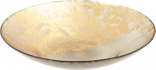 Блюдо ATLAS 30,5X6,3 золото-димка Arda Cam 