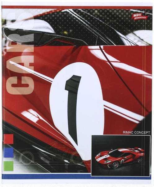 Зошит шкільний 60 аркушів у клітинку в асортименті Мрії збуваються