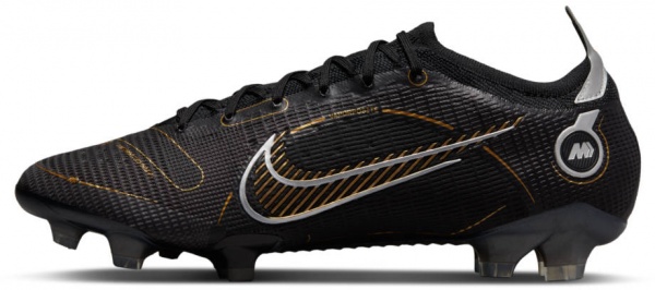 Бутси Nike VAPOR 14 ELITE FG DJ2837-007 р.US 11,5 чорний