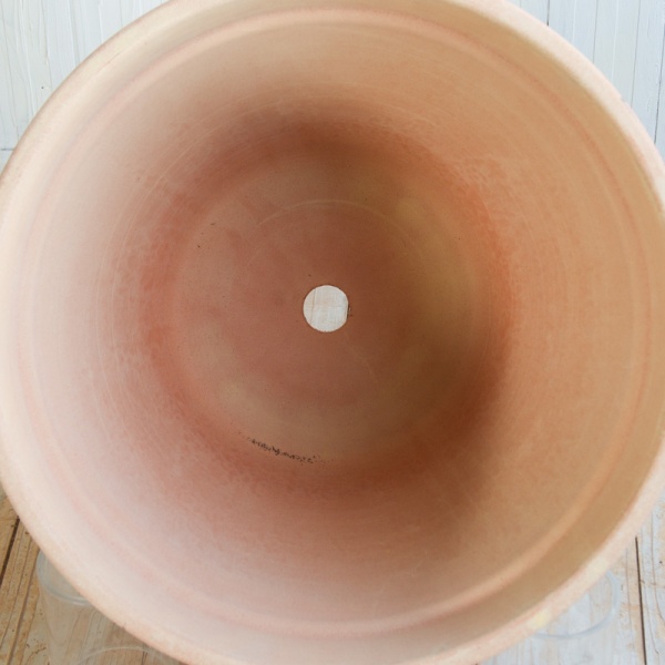 Горщик керамічний DEROMA 13x11 см круглий 0,8 л примітиво вайт 